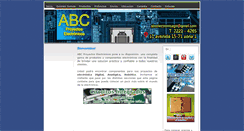 Desktop Screenshot of abcelectronica.net